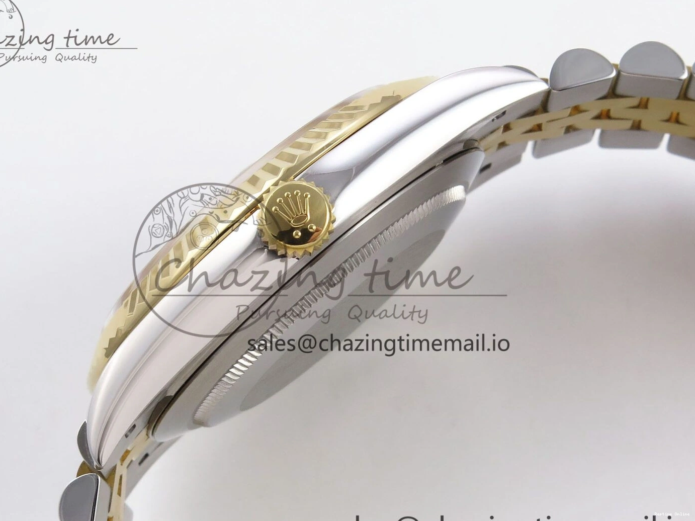 0420 DateJust 41 SS YG ARF 1:1 Best Edition 904L Steel White Stick Dial on Jubilee Bracelet SH3235 (Gain Weight) Seasonal 1223